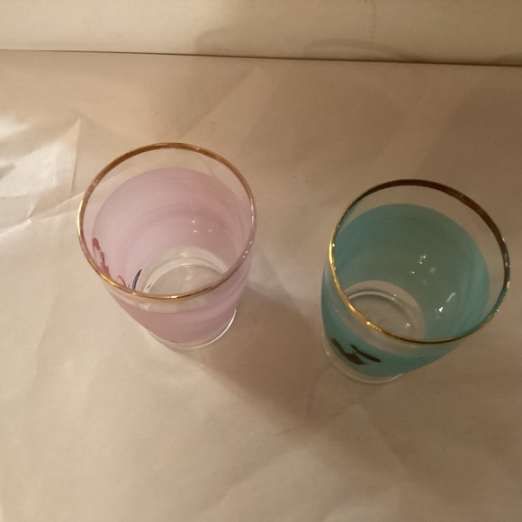 Vintage souvenir glasses Florida, hand painted - Picture 6 of 10